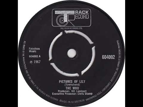 UK New Entry 1967 (114) The Who - Pictures Of Lily