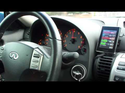 G35 NA Stroker long tube headers in cabin windows up