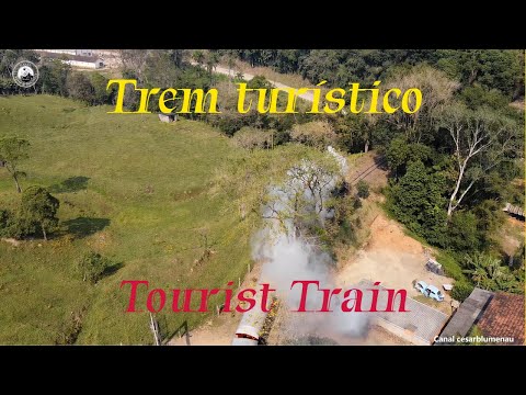 🇧🇷  Trem Turístico / Tourist train - Subida, Apiúna/SC - (Brasil) #steamlocomotive #train