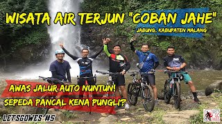 preview picture of video 'LETSGOWES #5 | Wisata Air Terjun 'Coban Jahe' AWAS JALUR AUTO NUNTUN! SEPEDA PANCAL KENA PUNGLI?'