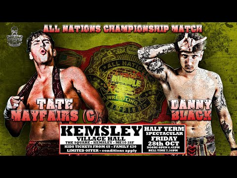 Tate Mayfairs (C) vs Danny Black (Rumble Wrestling All Nations Championship Match)
