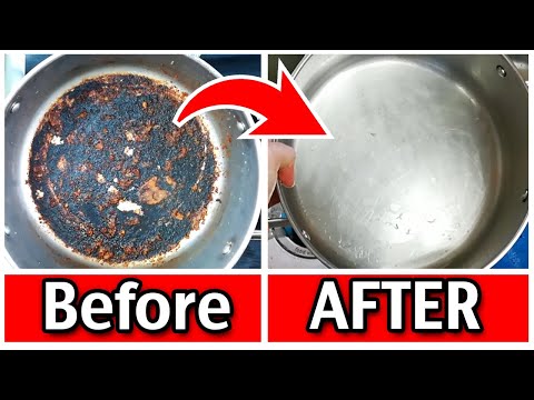 How To Clean Burnt Stainless Steel Pan