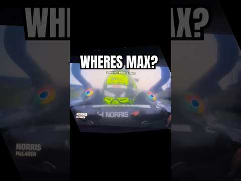 Lando: WHERES MAX ? #f1 #maxverstappen #verstappen #landonorris #formula1