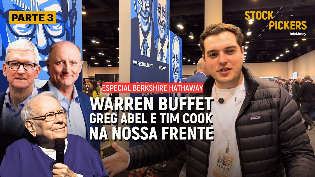 [PARTE 3] WARREN BUFFETT AO VIVO: OS BASTIDORES DA BERKSHIRE ANNUAL MEETING | Berkshire Hathaway