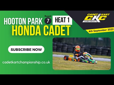 CKC 2022 | Round 7 - Hooton Park | Honda Cadet | Heat 1