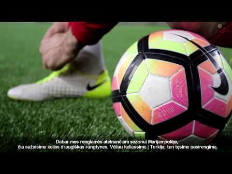 Pirmoji treniruotė 2018 metais