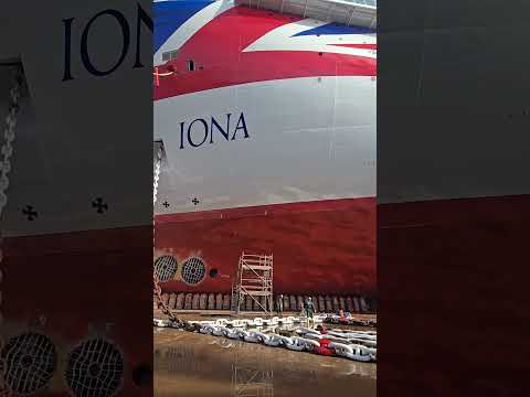 Thumbnail for ~Ship building 👷‍♀️~. #rotterdam #iona #crusinglife #merchantnavy #refit #drydock