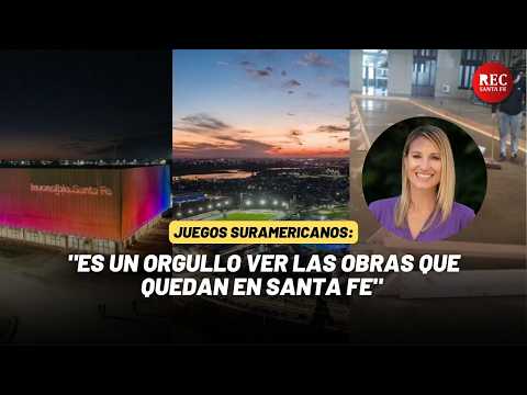 VIRGINIA COUDANNES: "ES UN ORGULLO VER LAS OBRAS QUE QUEDAN EN SANTA FE"