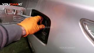 2011-2013 Hyundai Sonata Hybrid - How to Open Fuel Door Manually