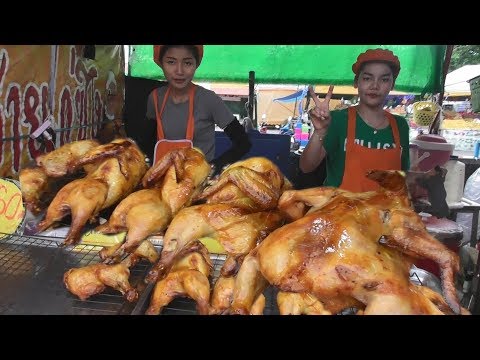 Pattaya Jomtien Beach Night Food Market | Amazing Thai Street Food Video