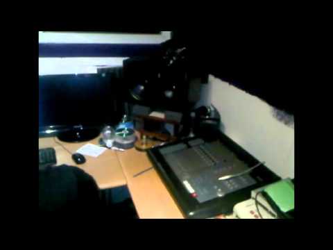 BLACKSPYDA IN STUDIO VOICING AIDONIA ON OUR WORLD RIDDIM - GERRY DIGITAL