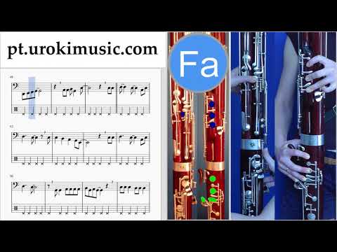 Aulas de Fagote Jingle Bell Rock Curso Aprender Parte#2 um-i372
