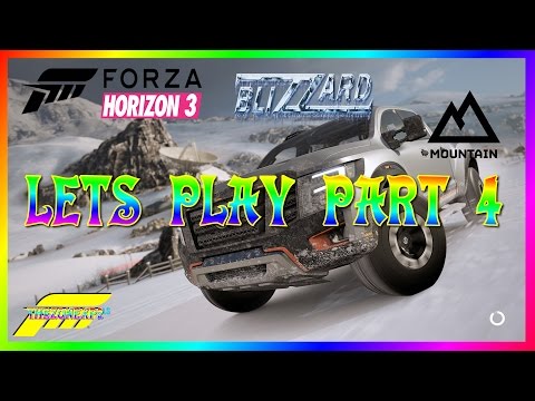 Forza Horizon 3 Blizzard Mountain Lets Play Part 4