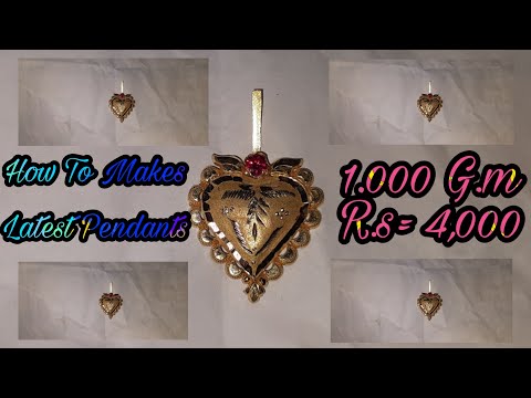 How To Making Latest Light Pendants 2020 || Latest golden Light pendants  Making
