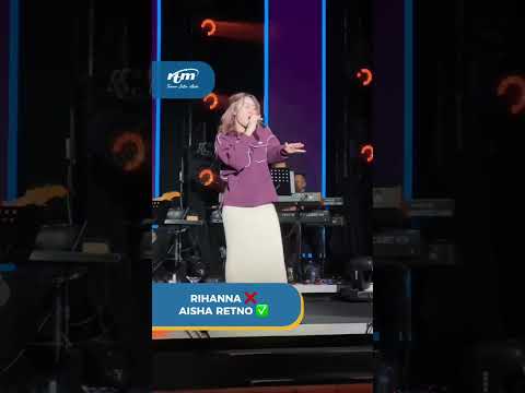 ‘Rehearsal’ pun dah rasa macam malam konsert! Bersemangat betul tengok Aisha Retno ni menari!
