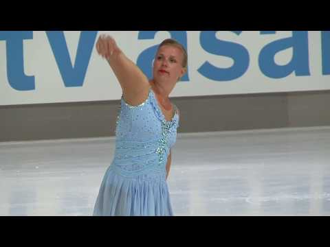 Marjo Juntunen Nielsen  Bronze Ladies II  Free Skating   Oberstdorf 2016