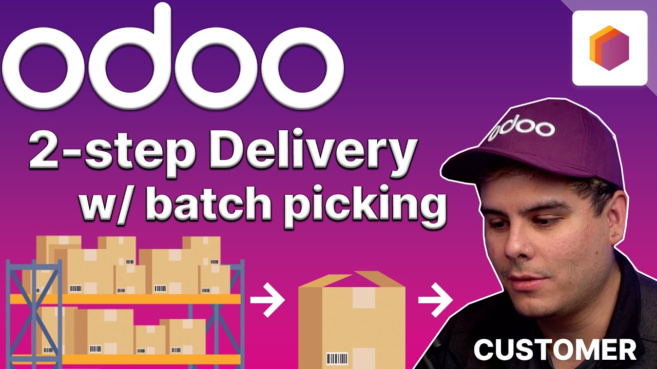 2-Step Delivery with Batch Picking | Odoo Inventory