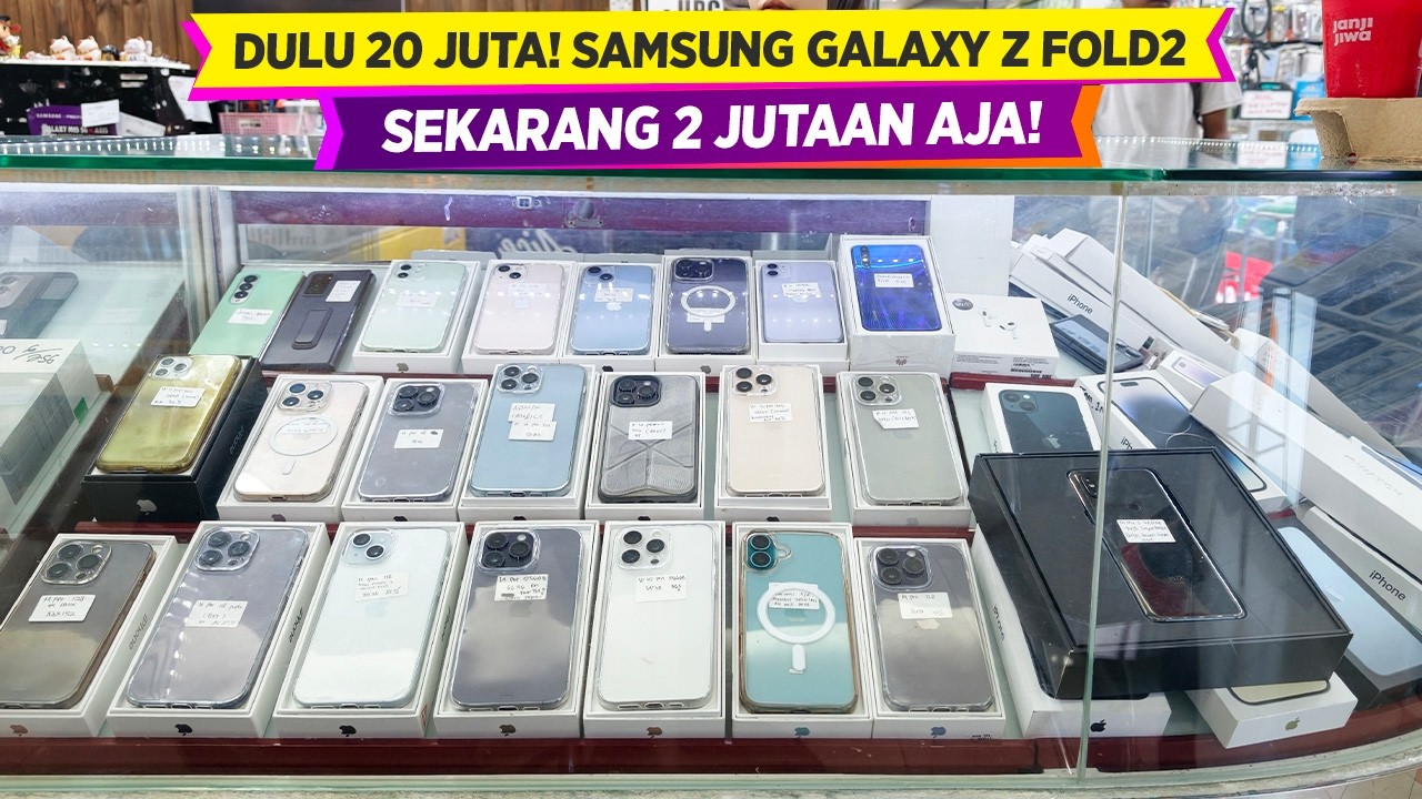 Cek Pasar Offline! GILAAA…Nemu Samsung Galaxy Fold CUMA 2 Jutaan! #MarZoom 356