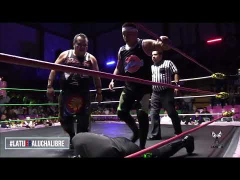 Lucha inicial: Rusto Black y Venganza India Jr Vs Guerrero de la Muerte y Profano en la Arena Neza