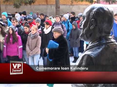 COMEMORARE IOAN KALINDERU
