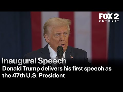 Trump Inauguration Day FULL SPEECH | Live from Washington, D.C.