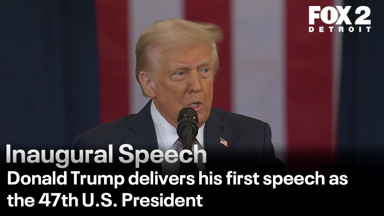 Trump Inauguration Day FULL SPEECH | Live from Washington, D.C.