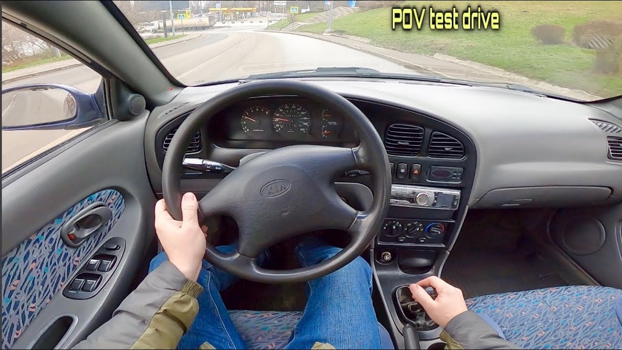 1999 KIA Shuma (1.5 MT) POV test drive