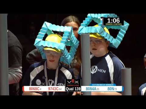 2015 VRC-MS Spir Q139 -  (8068C 8084A) 42-Spirit Div-VRC Middle School-VEX Worlds 2015