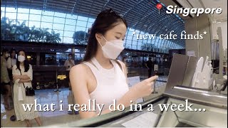 WHAT I REALLY DO IN A WEEK IN SINGAPORE [VLOG] *new cafe finds*