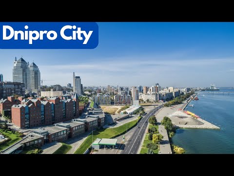 Dnipro City Like Never Before: Aerial Views in 4K