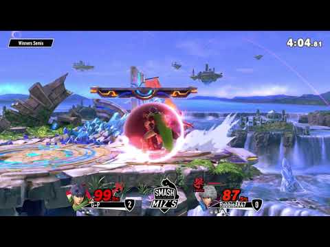 Smash @ Miz's Ultimate 8 - G-P (Ike) vs. RobbieAK47 (Shulk) Winners Semis