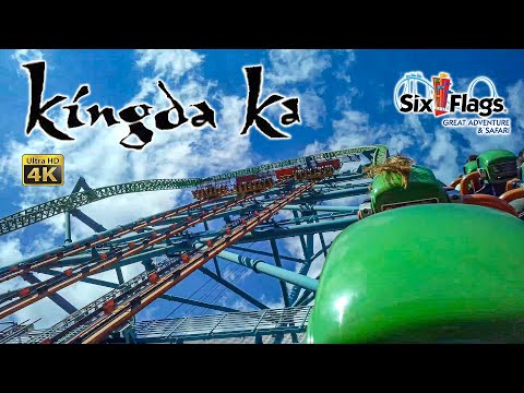 2021 Kingda Ka Roller Coaster On Ride 4K POV Six Flags Great Adventure