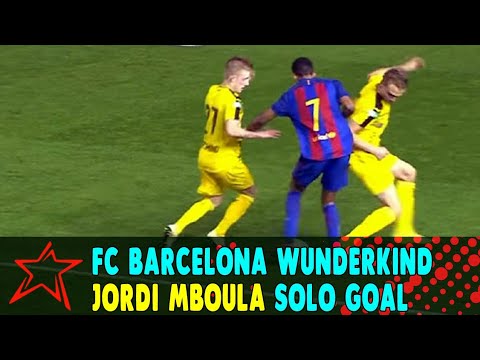 FC Barcelona Wunderkind Jordi Mboula Amazing Solo Goal