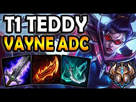 T1 Teddy VAYNE ADC vs TWITCH - Patch 10.19 Ranked Korea ✔️