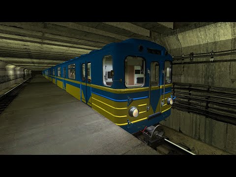 Киевский метровагон 81-710 Еж3|Gmod Metrostroi FS#2