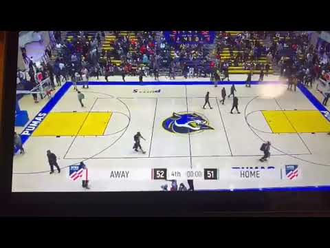 CRAZY FOOTAGE!!! BRONNY JAMES' ESCORTED TO SAFETY ALONG w/ TEAM SIERRA CANYON AFTER "GUN" COMMOTION!