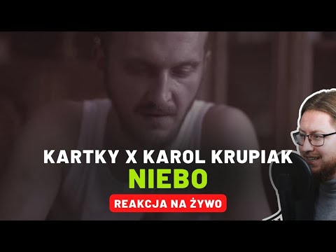 kartky x karol krupiak "niebo" | REAKCJA NA ŻYWO 🔴