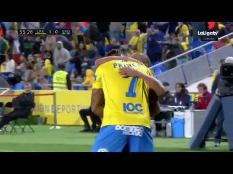 Gol de Nabil El Zhar en el UD Las Palmas 1 Sporting 0 | beIN LaLiga | 07/01/2017