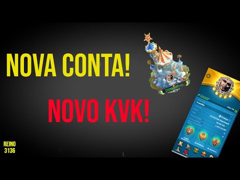 NOVA CONTA! NOVO KvK!    KD: 3136