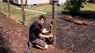 How to remove a fence post in under 5 minutes...without digging!