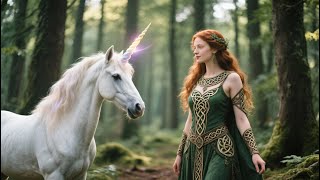 Mystical Celtic Harmony in the Enchanted Woods