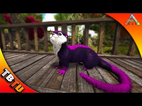 Ark: Survival Evolved Mutation Zoo E49 - FULLY MUTATED OTTERS! OTTER COLOR MUTATION ZOO ENCLOSURE