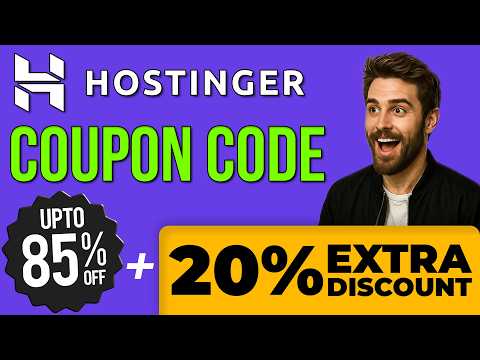 Hostinger Coupon Code 2026 | Best Web Hosting Deal 2026 Live
