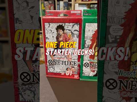 One Piece Starter Decks!