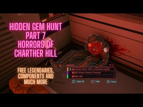 Hidden Gem Locations in Charter Hill Cyberpunk 2077