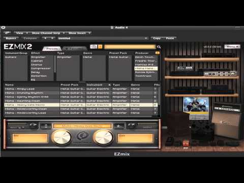 Metal Guitar Gods Ezmix Pack Test