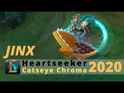Heartseeker Jinx Catseye Chroma 2020 - League Of Legends