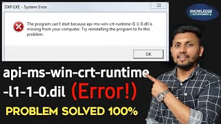 api-ms-win-crt-runtime-l1-1-0.dll is missing windows 7,8,9,10 | Dll is missing | Audacity Dll File!