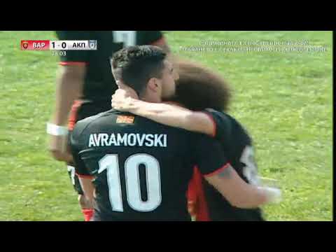 ПМФЛ - 27. коло (ВАРДАР - АКАДЕМИЈА ПАНДЕВ 1-0) Гол на Аврамовски