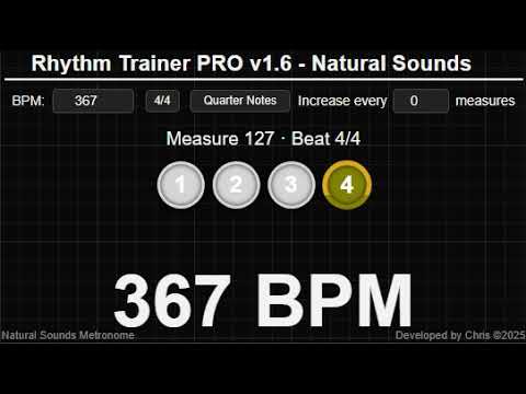 Metronome 367 BPM